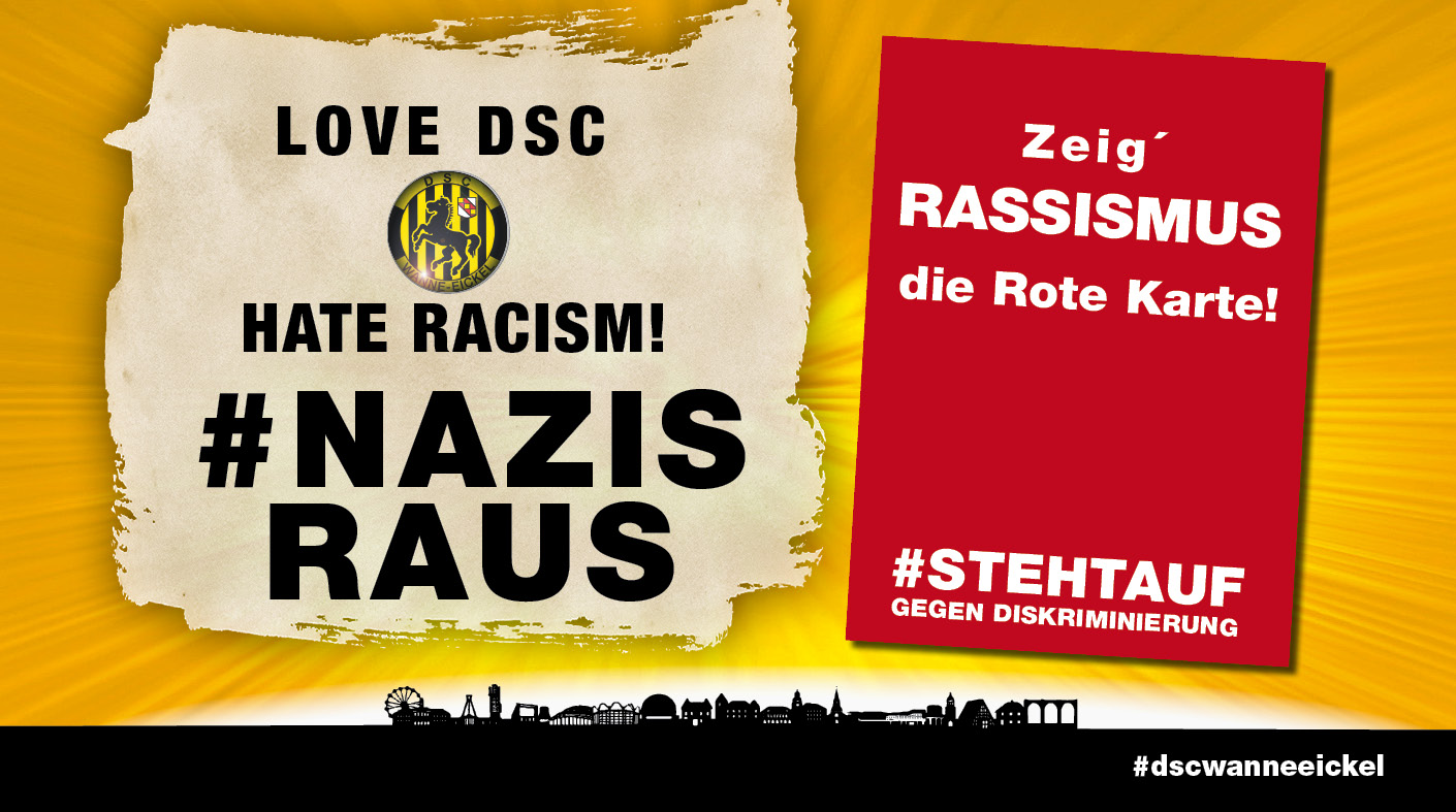 Love DSC – Hate racism!