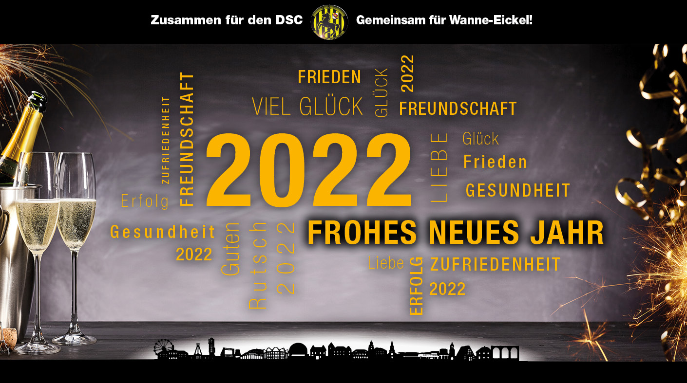 Einen guten Rutsch ins neue Jahr 2022