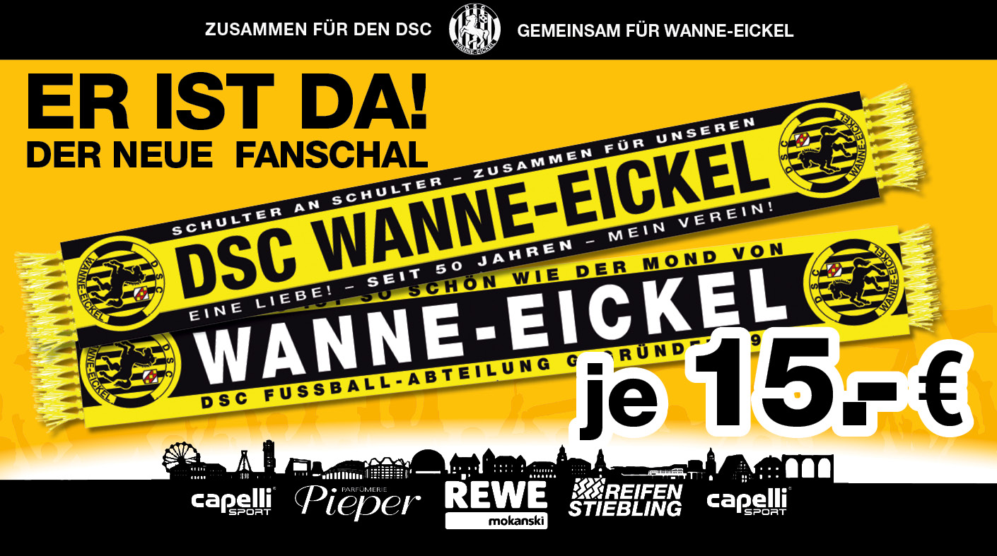 +++Der NEUE Fanschal ist da! +++