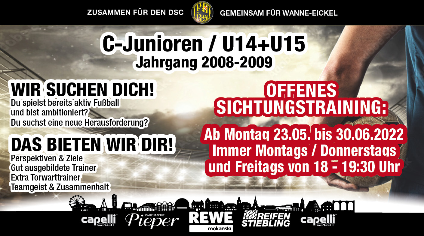 WIR SUCHEN DICH! 
