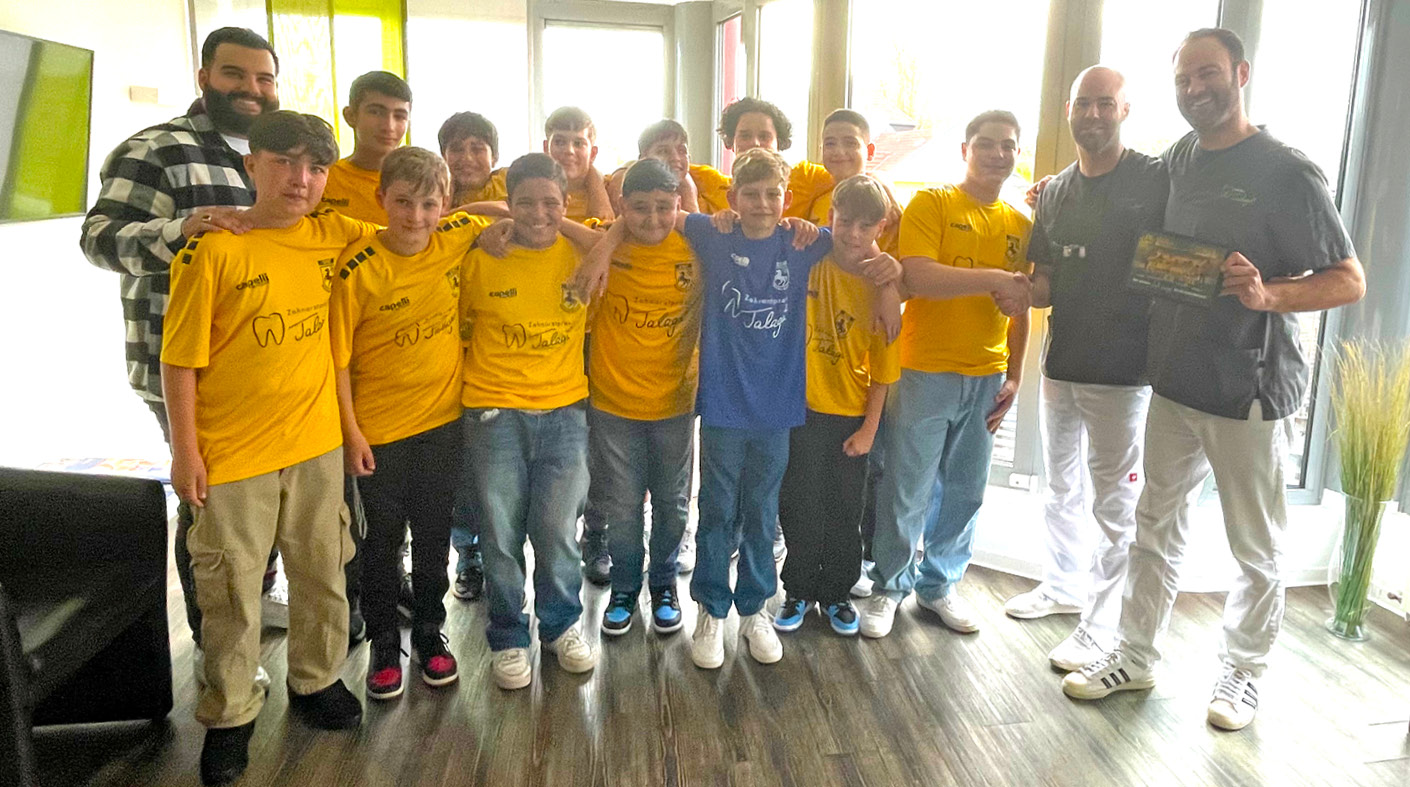 DSC-Talente der U14 im Zahnarztstuhl