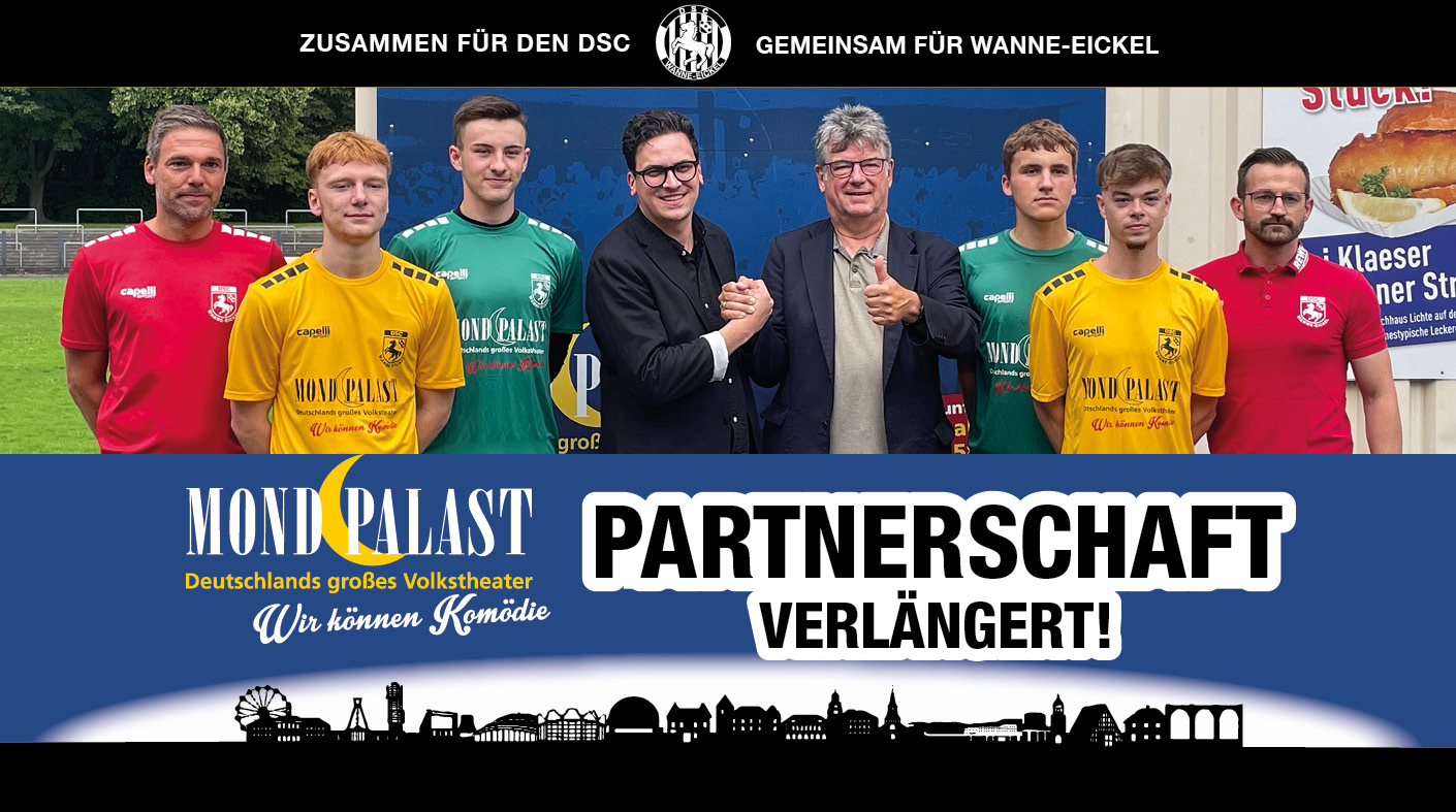 Langjährige Partnerschaft mit dem Mondpalast-Theater wird verlängert.