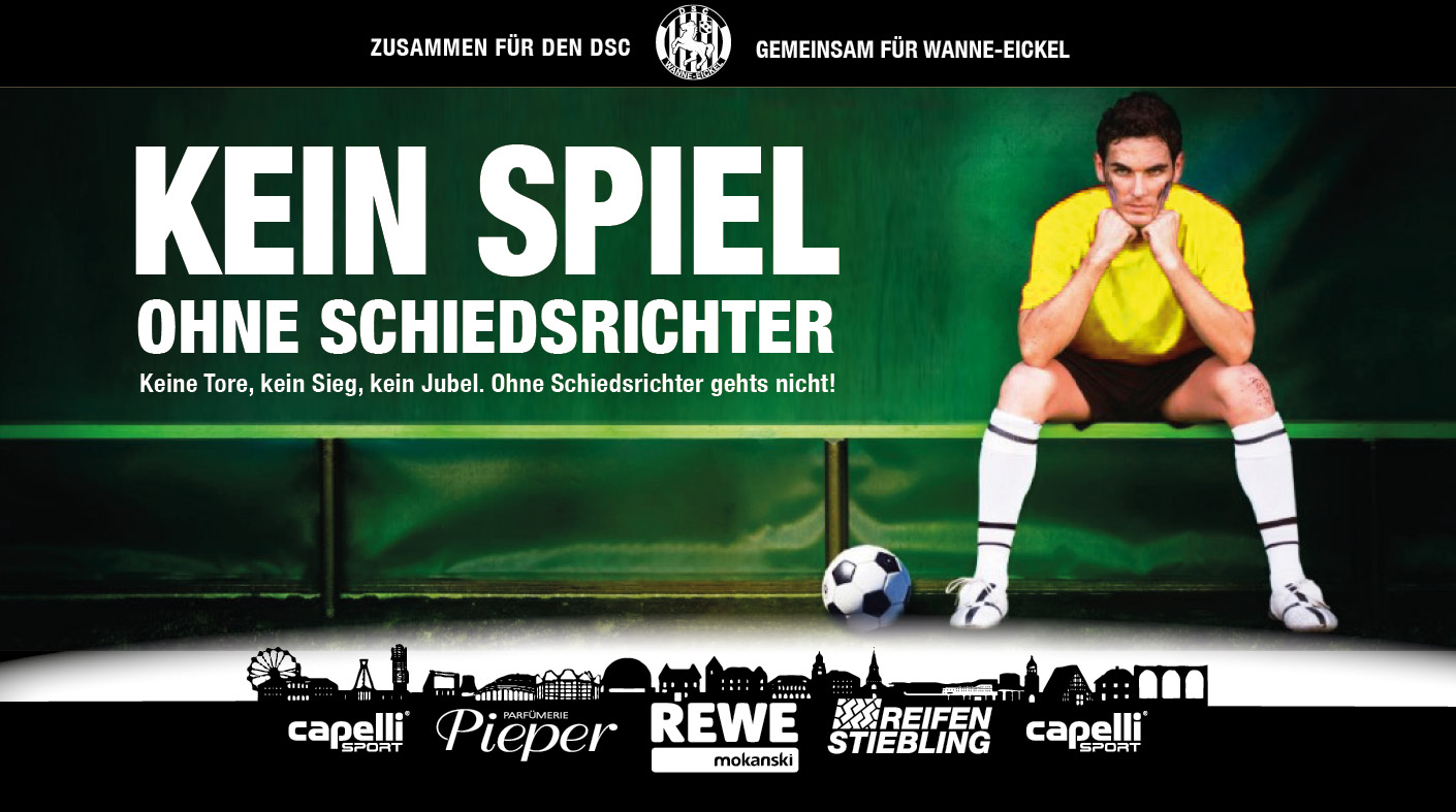 ⚫️  Schiedsrichter | innen (m/w/d) gesucht! ⚫️