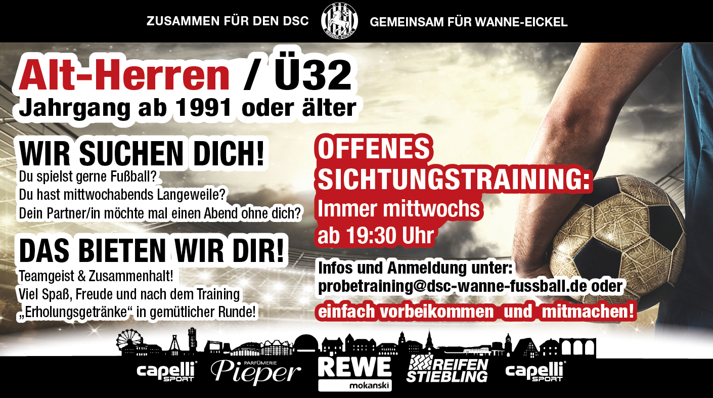 Du bist älter als 32 Jahre?