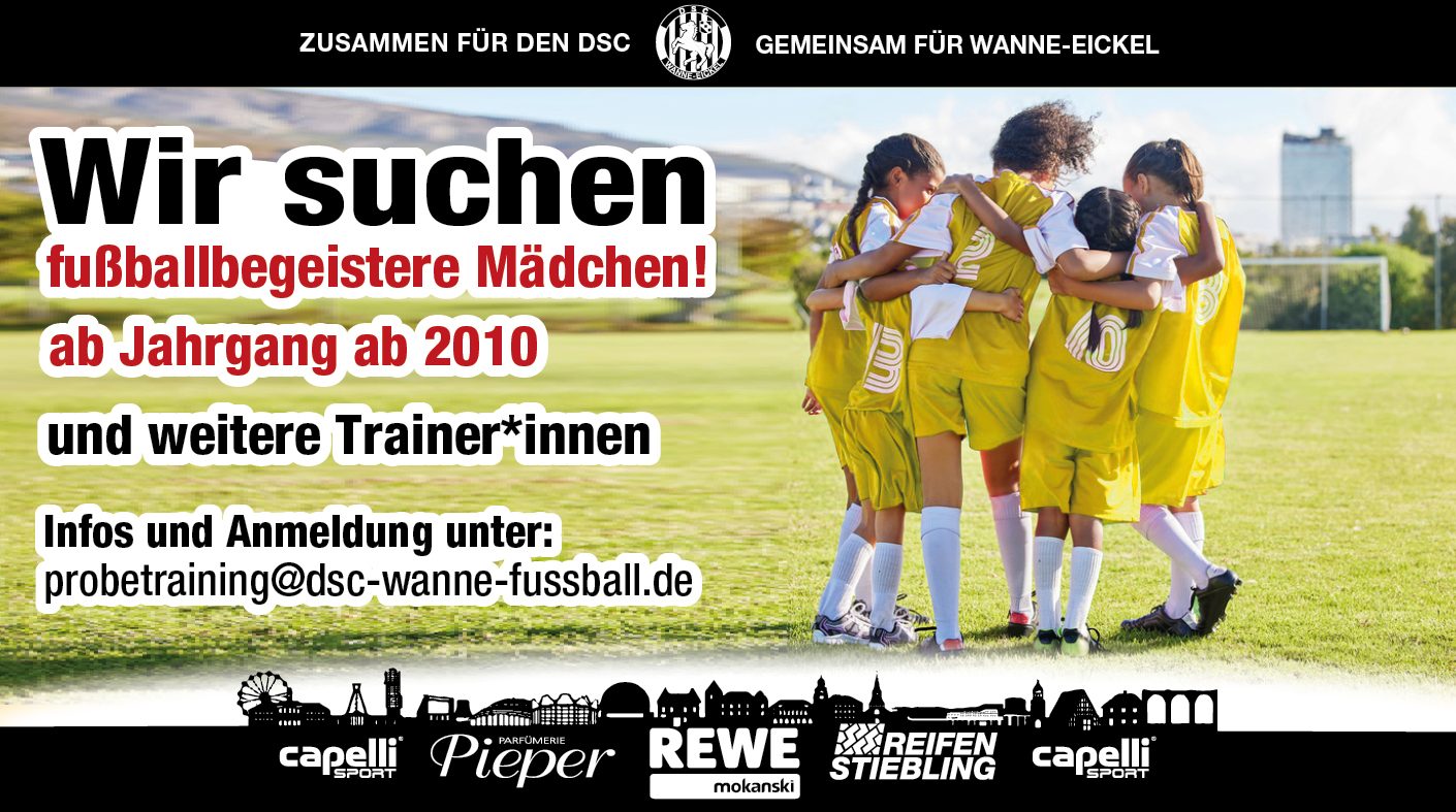 Mädchenfußball – Hast du Lust auf Fußball?