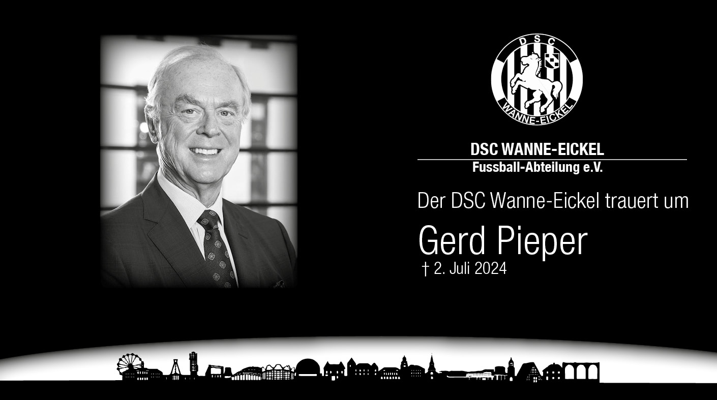 +++ Wir trauern um GERD PIEPER +++ 