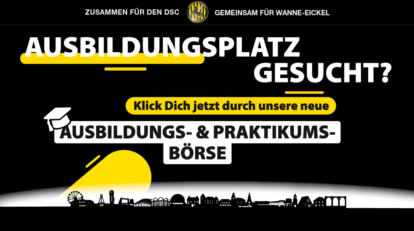 AUSBILDUNG oder ein PRAKTIKUM gesucht?