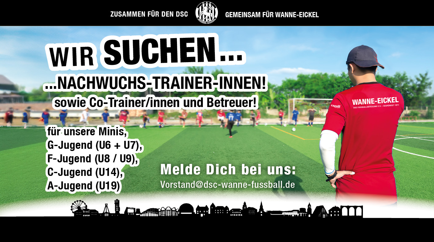 +++ TRAINERINNEN und TRAINER gesucht! +++