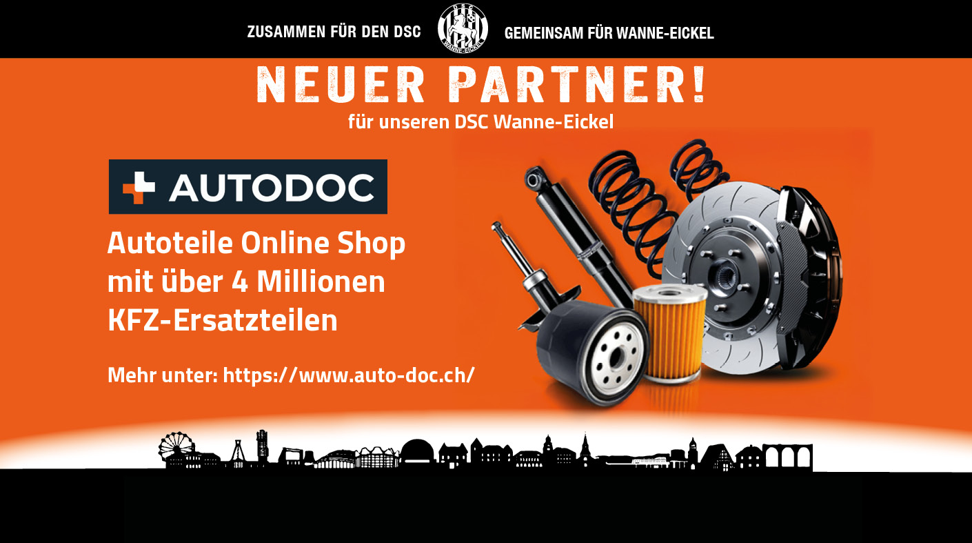 Neuer Sponsor: Auto-doc und der DSC gehen Partnerschaft ein