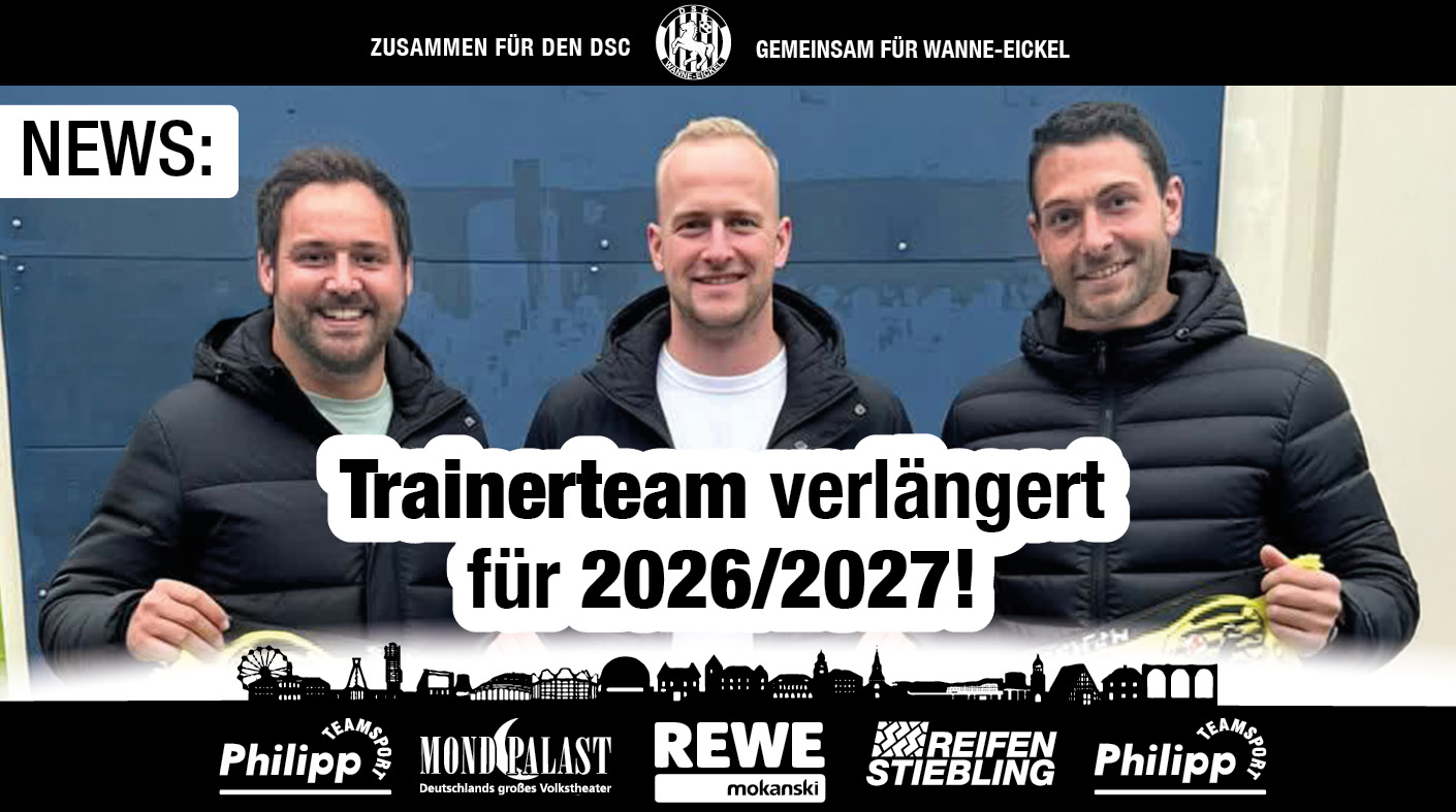 Vorzeitiges Weihnachtsgeschenk für unsere DSC-Familie!